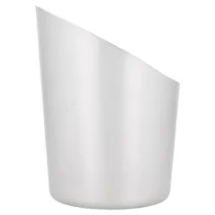 POTS À FRITES TRONQUÉS, LISSES ARTINOX  Ø 8,5x8,5 CM ARGENTE INOX (12 UNITÉ)