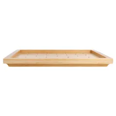 PLATEAU POUR 25 PICKS "GOLF" BAMBOO  25x20x2 CM NATUREL BAMBOU (1 UNITÉ)