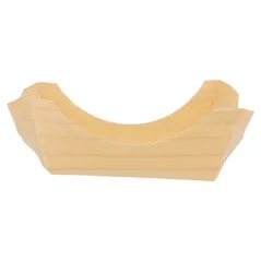 BARQUETTES EN FEUILLE DE PEUPLIER WOOD  6x6x2,5 CM NATUREL BOIS (100 UNITÉ)