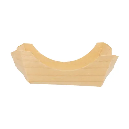 BARQUETTES EN FEUILLE DE PEUPLIER WOOD  6x6x2,5 CM NATUREL BOIS (100 UNITÉ)