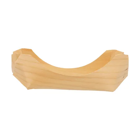 BARQUETTES EN FEUILLE DE PEUPLIER WOOD  10x10x3,5 CM NATUREL BOIS (100 UNITÉ)