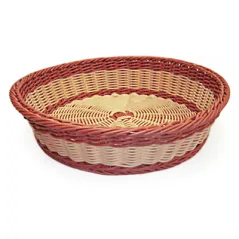 CORBEILLE PÂTISSERIE SIMILAIRE OSIER RONDE