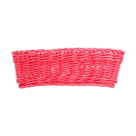 CORBEILLES SIMILAIRE OSIER ALLONGÉES   23x9x8 CM FUCHSIA PP (12 UNITÉ)