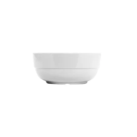 BOLS ASAMI WARE 300 ML Ø 10,5x4,7 CM BLANC MÉLAMINE (12 UNITÉ)