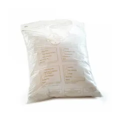 SACHETS LINGE À LAVER   43x62 CM BLANC LDPE (250 UNITÉ)