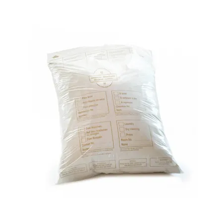 SACHETS LINGE À LAVER   43x62 CM BLANC LDPE (250 UNITÉ)