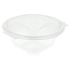 SALADIER AVEC CHARNIÈRE  1 L Ø 16,1x10,7 CM TRANSPARENT RPET (400 UNITÉ)