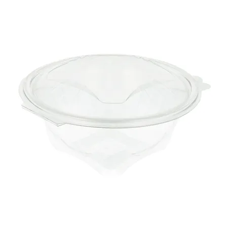 SALADIER AVEC CHARNIÈRE  1 L Ø 16,1x10,7 CM TRANSPARENT RPET (400 UNITÉ)