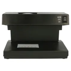 EURODÉTECTEUR FAUX BILLETS AC220-240V   18,5x12 CM NOIR PLASTIQUE (1 UNITÉ)