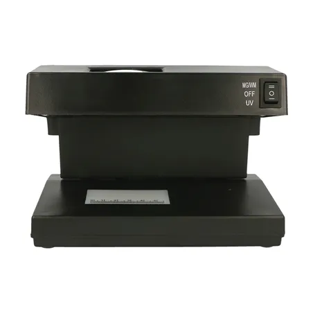 EURODÉTECTEUR FAUX BILLETS AC220-240V   18,5x12 CM NOIR PLASTIQUE (1 UNITÉ)