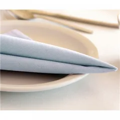 SERVIETTES LIKE LINEN  70 G/M2 40x40 CM TURQUOISE SPUNLACE (600 UNITÉ)