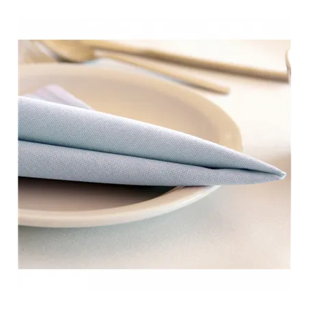 SERVIETTES LIKE LINEN  70 G/M2 40x40 CM TURQUOISE SPUNLACE (600 UNITÉ)