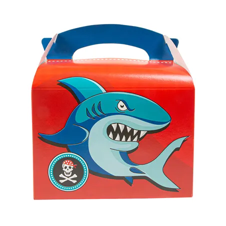 BOÎTES MENU ENFANT PIRATE 'PIRATAS' 320 G/M2 15,50x10,50x17,50 CM QUADRICHROMIE CARTON (300 UNITÉ)