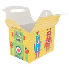 BOÎTES MENU ENFANT ROBOT 'ROBOT' 320 G/M2 15,50x10,50x17,50 CM QUADRICHROMIE CARTON (300 UNITÉ)