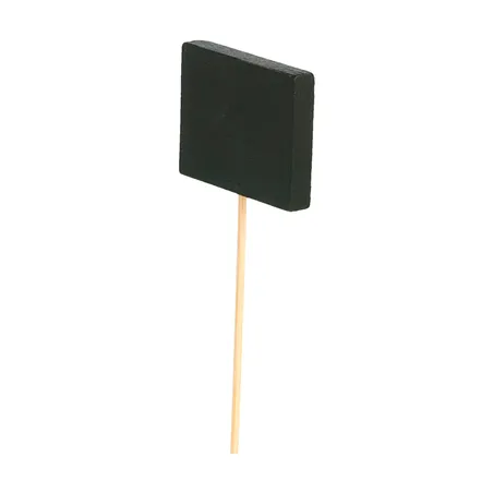 PIQUES "ARDOISE" BAMBOO  3,5x2,5x9 (h) CM NOIR BAMBOU (100 UNITÉ)