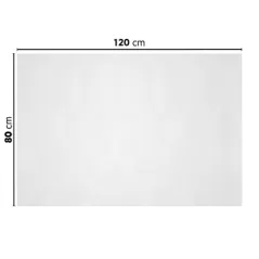 NAPPES PLIAGE M  48 G/M2 80x120 CM BLANC CELLULOSE (200 UNITÉ)