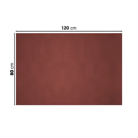 NAPPES PLIAGE M  48 G/M2 80x120 CM BORDEAUX CELLULOSE (200 UNITÉ)