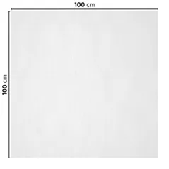 NAPPES PLIAGE M  48 G/M2 100x100 CM BLANC CELLULOSE (200 UNITÉ)