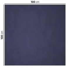 NAPPES PLIAGE M  48 G/M2 100x100 CM BLEU MARINE CELLULOSE (200 UNITÉ)
