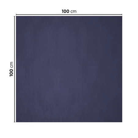 NAPPES PLIAGE M  48 G/M2 100x100 CM BLEU MARINE CELLULOSE (200 UNITÉ)