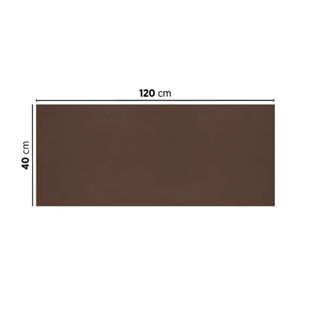 "TÊTE-À-TÊTE" PLIAGE 1/2  55 G/M2 40x120 CM CHOCOLAT AIRLAID (400 UNITÉ)