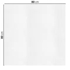 NAPPES PLIAGE Z  55 G/M2 80x80 CM BLANC AIRLAID (200 UNITÉ)