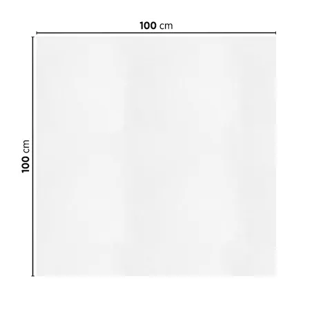 NAPPES PLIAGE Z  55 G/M2 100x100 CM BLANC AIRLAID (200 UNITÉ)