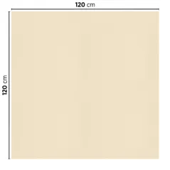 NAPPES PLIAGE M  55 G/M2 120x120 CM IVOIRE AIRLAID (200 UNITÉ)