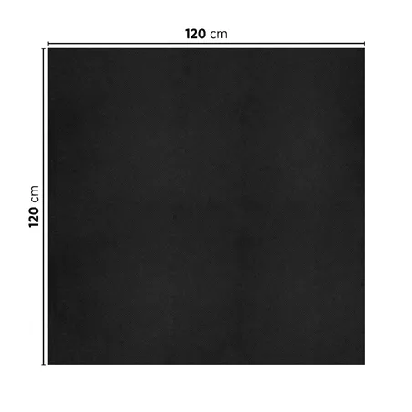 NAPPES PLIAGE M  55 G/M2 120x120 CM NOIR AIRLAID (200 UNITÉ)