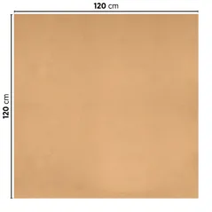 SETS DE TABLE PLIAGE M SPUNBOND  60 G/M2 120x120 CM SABLE PP (200 UNITÉ)