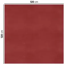 SETS DE TABLE PLIAGE M SPUNBOND  60 G/M2 120x120 CM BORDEAUX PP (200 UNITÉ)