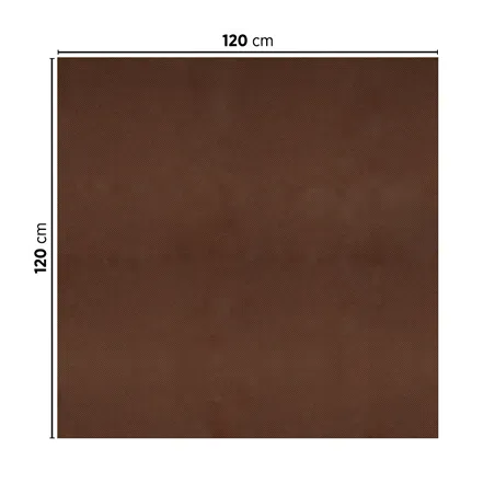 SETS DE TABLE PLIAGE M SPUNBOND  60 G/M2 120x120 CM CHOCOLAT PP (200 UNITÉ)