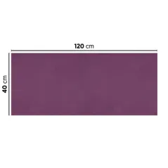 "TÊTE À TÊTE" PLIAGE 1/2 SPUNBOND  60 G/M2 40x120 CM VIOLET PP (400 UNITÉ)