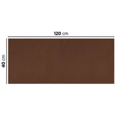 "TÊTE À TÊTE" PLIAGE 1/2 SPUNBOND  60 G/M2 40x120 CM CHOCOLAT PP (400 UNITÉ)