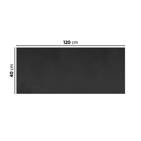 "TÊTE À TÊTE" PLIAGE 1/2 SPUNBOND  60 G/M2 40x120 CM NOIR PP (400 UNITÉ)