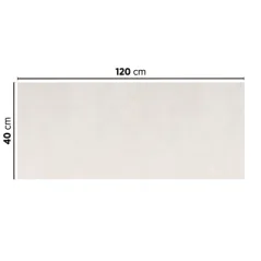"TÊTE À TÊTE" PLIAGE 1/2 SPUNBOND  60 G/M2 40x120 CM BLANC PP (400 UNITÉ)