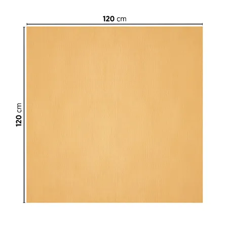 NAPPES PLIAGE M  48 G/M2 120x120 CM IVOIRE CELLULOSE (200 UNITÉ)