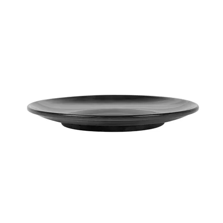 ASSIETTES ASAMI WARE  Ø 23 CM NOIR MÉLAMINE (12 UNITÉ)