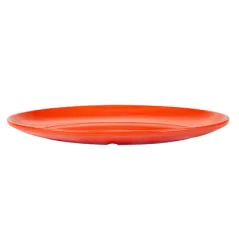 ASSIETTES OVALES ASAMI WARE 25,5x18 CM ROUGE MÉLAMINE (15 UNITÉ)
