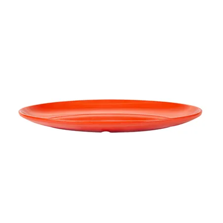 ASSIETTES OVALES ASAMI WARE  25,5x18 CM ROUGE MÉLAMINE (15 UNITÉ)