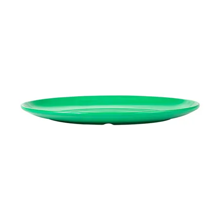 ASSIETTES OVALES   25,5x18 CM VERT MÉLAMINE (15 UNITÉ)