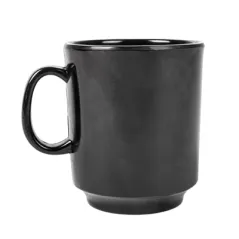 TASSES À CAFÉ ASAMI WARE 240 ML Ø 8x9 CM NOIR MÉLAMINE (12 UNITÉ)