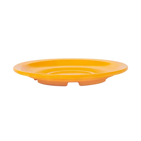 SOUCOUPES CAFÉ   Ø 13,8 CM JAUNE MÉLAMINE (12 UNITÉ)