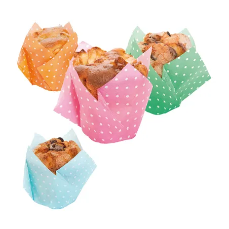MUFFIN CUPS TULIP