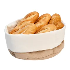 CORBEILLES PAIN CRÈME/MARRON