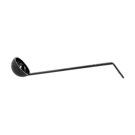 LOUCHE BUFFET   27 CM NOIR POLYCARBONATE (1 UNITÉ)