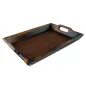 PLATEAUX DE LUXE 64x38x5 CM NATUREL BOIS (4 UNITÉ) PLATEAUX DE LUXE