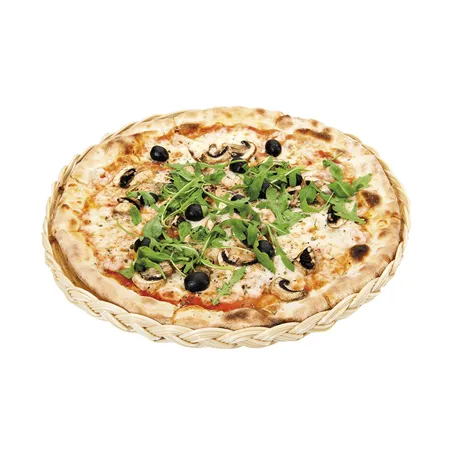 BASES PORTE PIZZA   Ø 24,5x2,5 CM NATUREL PP (48 UNITÉ)