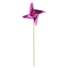 DÉCORS POUR GLACES - MOULIN 15 (h) CM ASSORTI BOIS (100 UNITÉ)