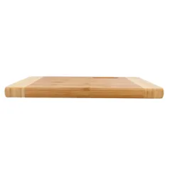 PLANCHE À DÉCOUPER BICOLORE BAMBOO  22x30x1,9 CM NATUREL BAMBOU (1 UNITÉ)